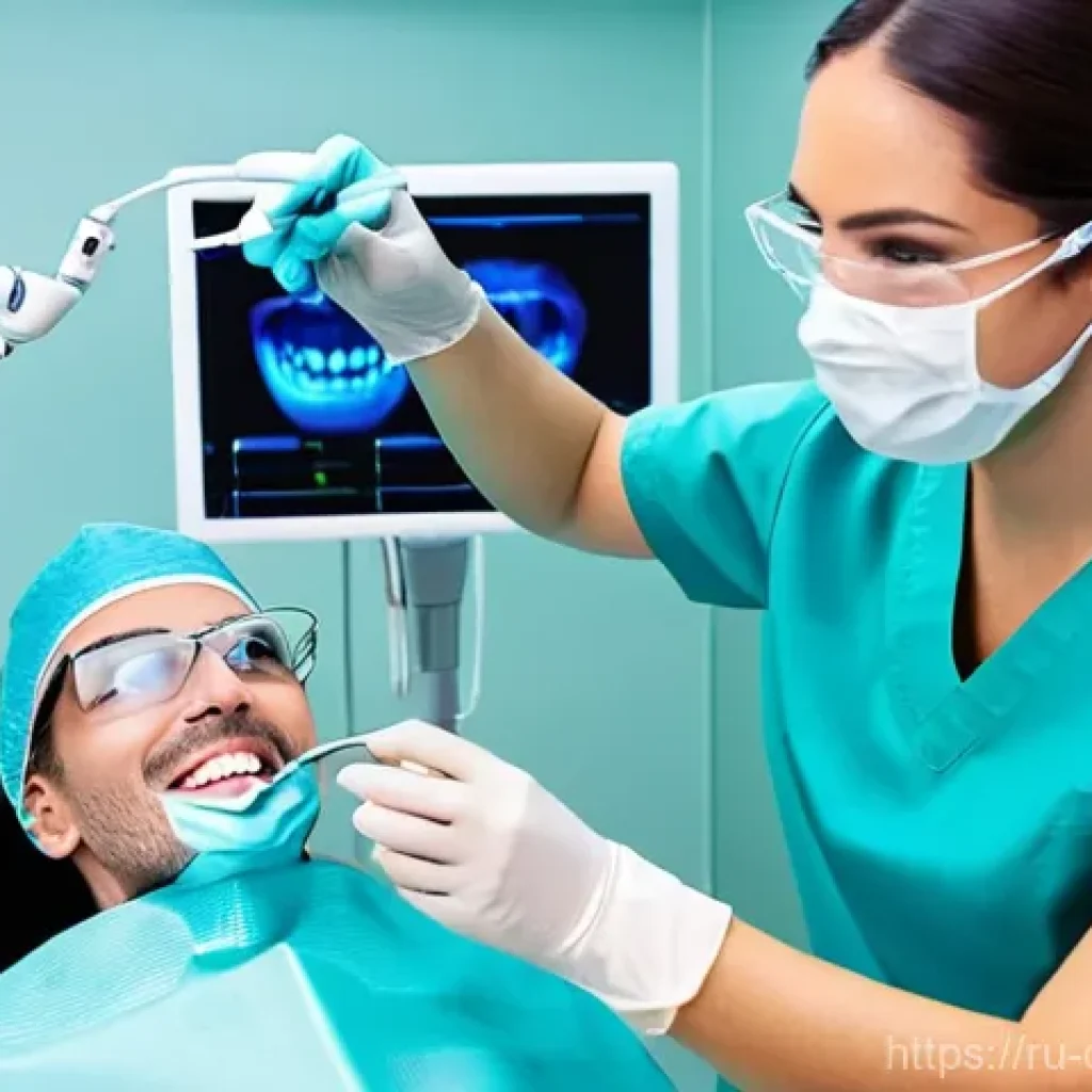 치과위생사 자격시험 합격률 통계 - **Prompt:** A highly skilled female dental hygienist in her early 30s, dressed in crisp, professiona...