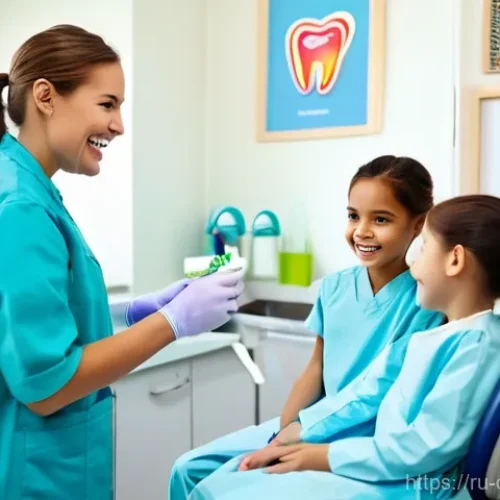 Home 28 치과위생사 공공기관 취업 팁 - **Prompt:** A cheerful female dental hygienist in a clean, professional medical uniform (light blue ...