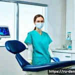 치과위생사 병원 인프라 이해하기 - **Prompt: Modern Dental Clinic Infrastructure and Hygienist at Work**
    A bright, ultra-modern den...